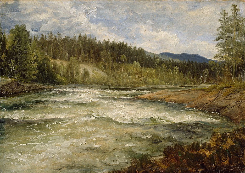 Le Cascate del Labro - 1836, National Museum Oslo